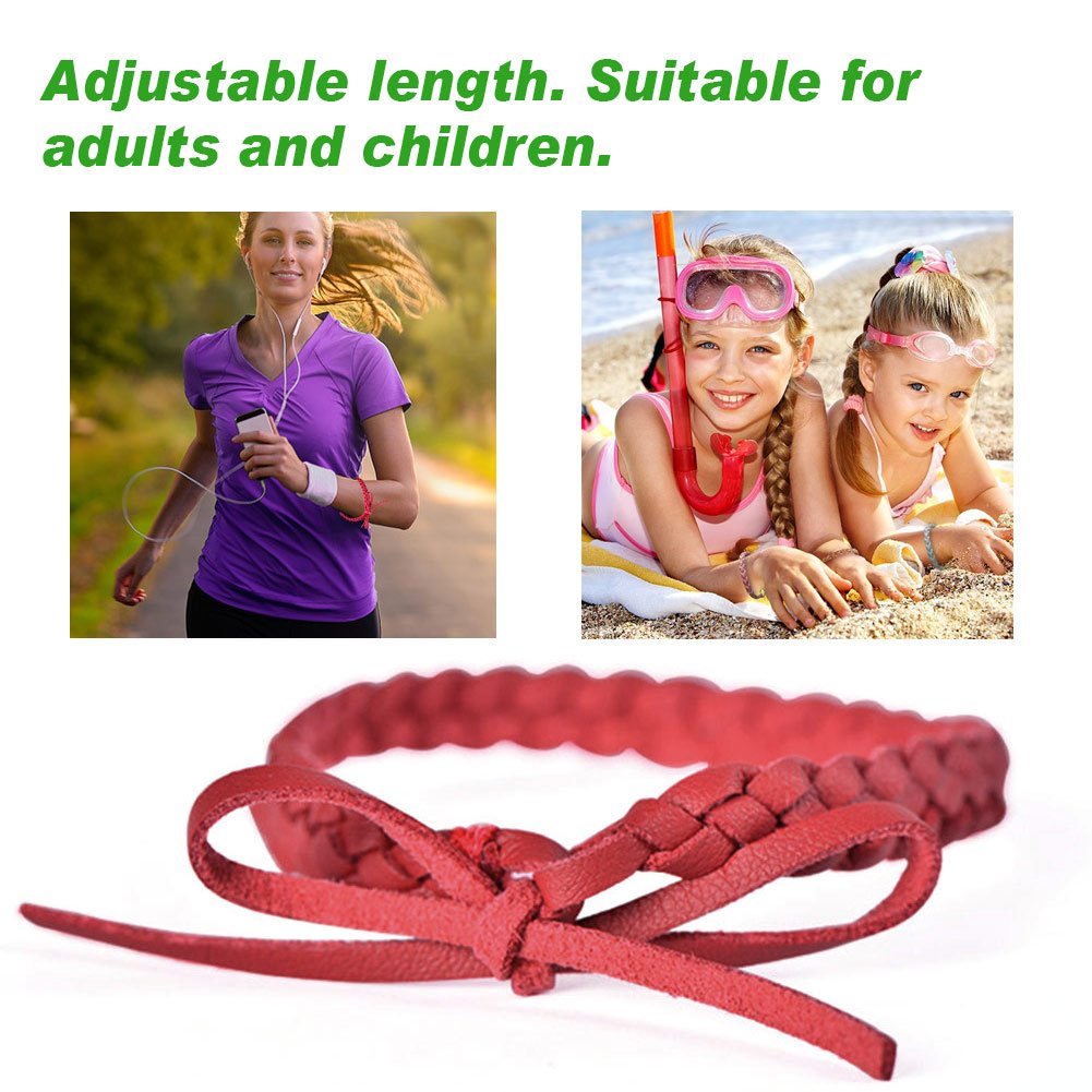 Mosquito Repellent Bracelet Wristbands for Kids and Adults Indoor and Outdoor Use 100% Natural Waterproof Mosquito Wrist Bands (10 of A Pack)