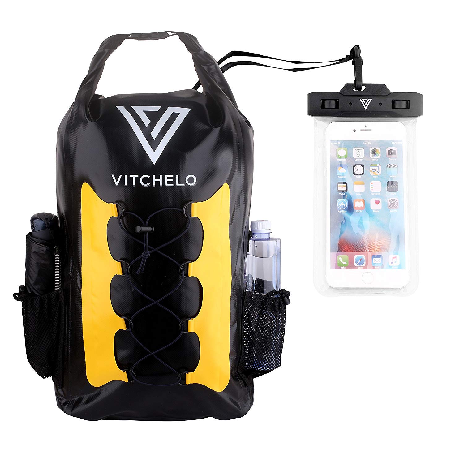 Dry Bag Waterproof Backpack 2L To 40L Options With Phone Case