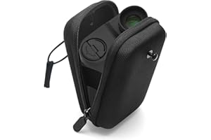 AEIMIAIDE Black Golf Rangefinder Hard Shell Case, Hard Golf Rangefinder Case for Most Rangefinders for Dailyer