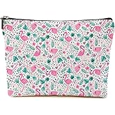 Cute Flamingo Makeup Bag - Pink Travel Accessory for Women & Moms - Flamingo Lovers Gift Idea