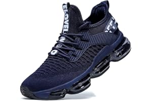 Kapsen Mens Running Shoes Air Cushion Tennis Walking Sneakers Casual Sport Gym Jogging