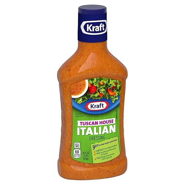 KRAFT TUSCAN HOUSE ITALIAN SALAD DRESSING (16 FL OZ BOTTLE)