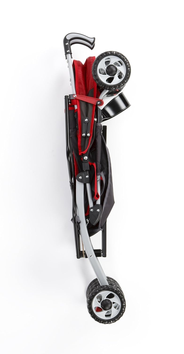 the first years stroller red and black