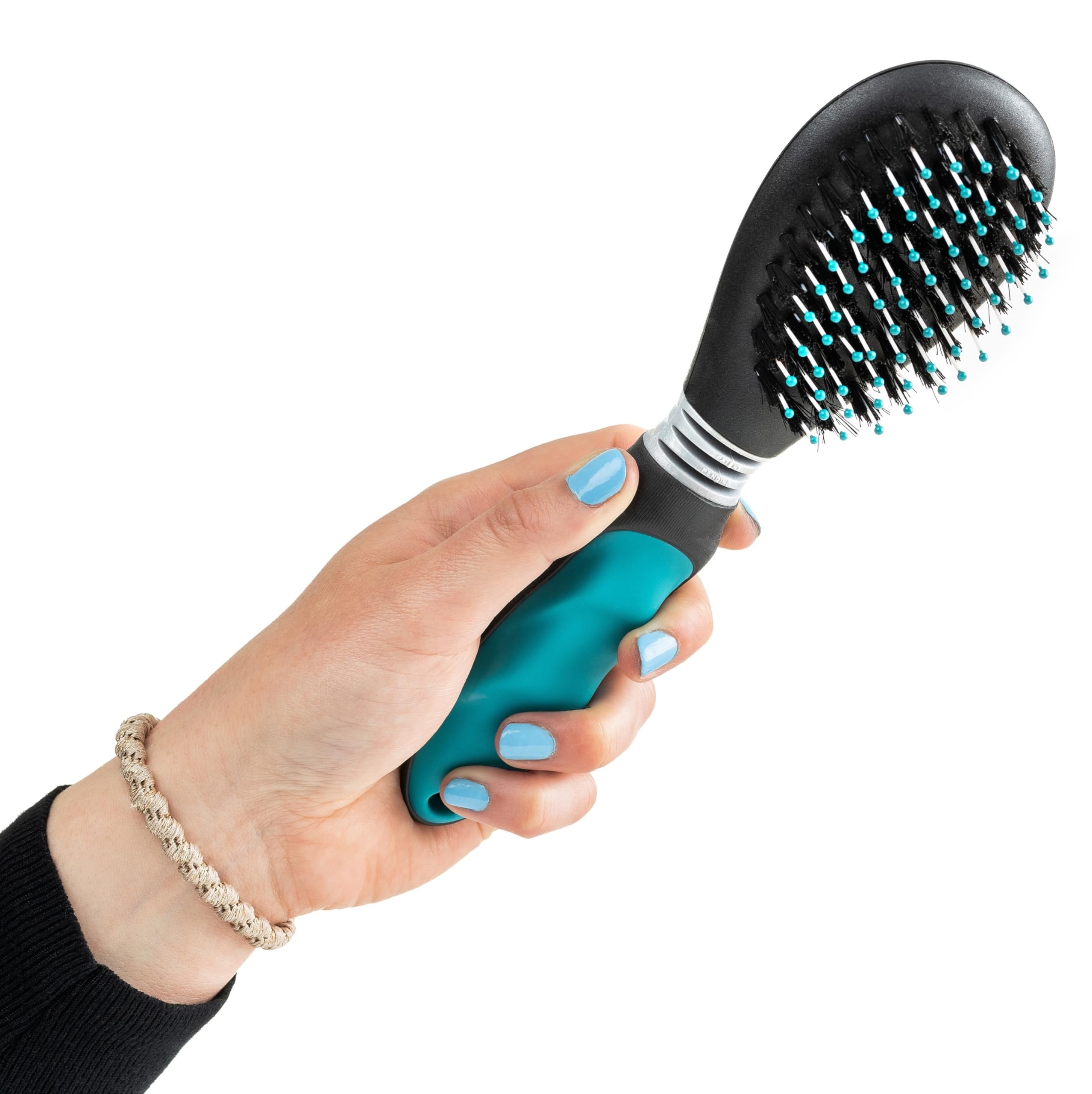 Mikki Dog, Cat Porcupine Grooming Brush - for Double, Thick Coats -Brush for Puppy, Dog, Cat, Kitten