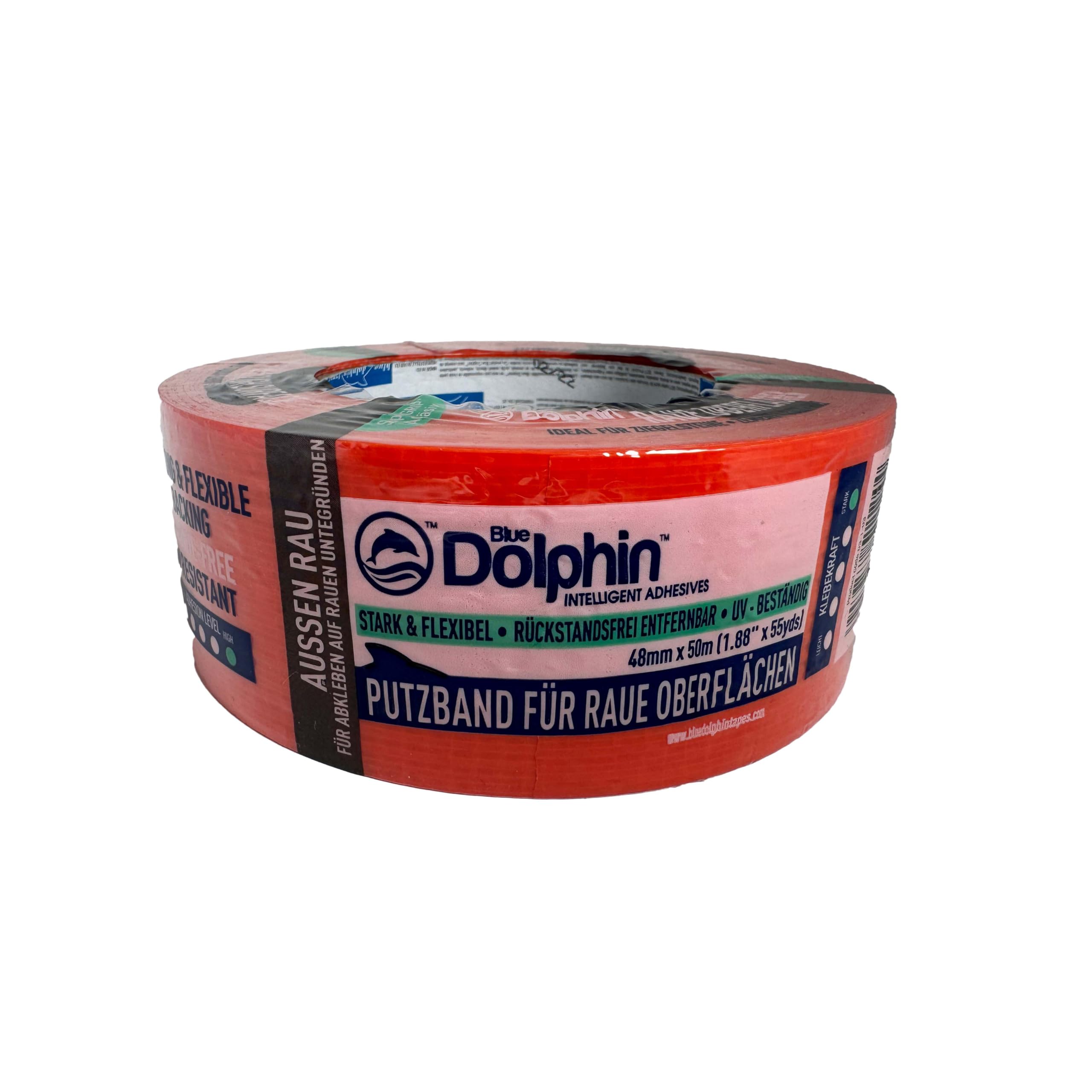 Plaster duct tape for rough surfaces Orange - 48mm x 50m