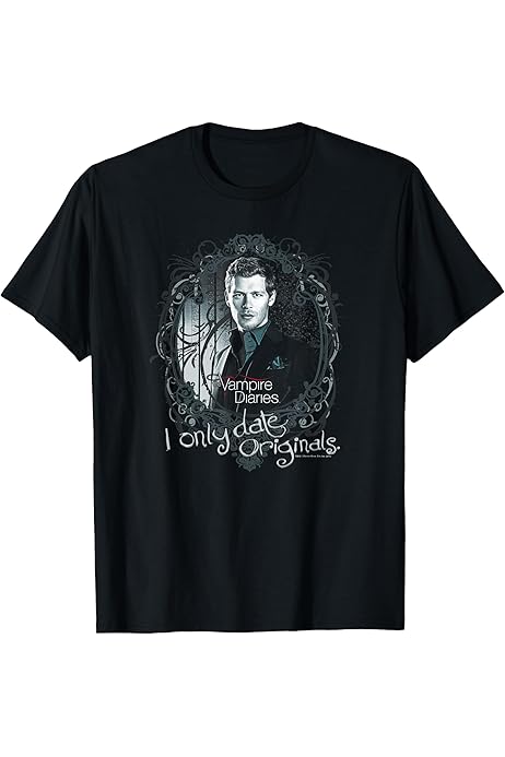 Amazon.com: Vampire Diaries Logo T-Shirt : Clothing, Shoes \u0026 Jewelry