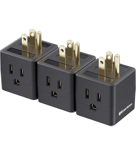 ZUYIYI Outdoor Power Outlet Box With 26.3Ft Extension Cord, Switches & LED Indicator Electrical Outlets Extender, 14 AWG 15 AMP 5-15R, Waterproof IP66, Wall Socket With Cover For Garden