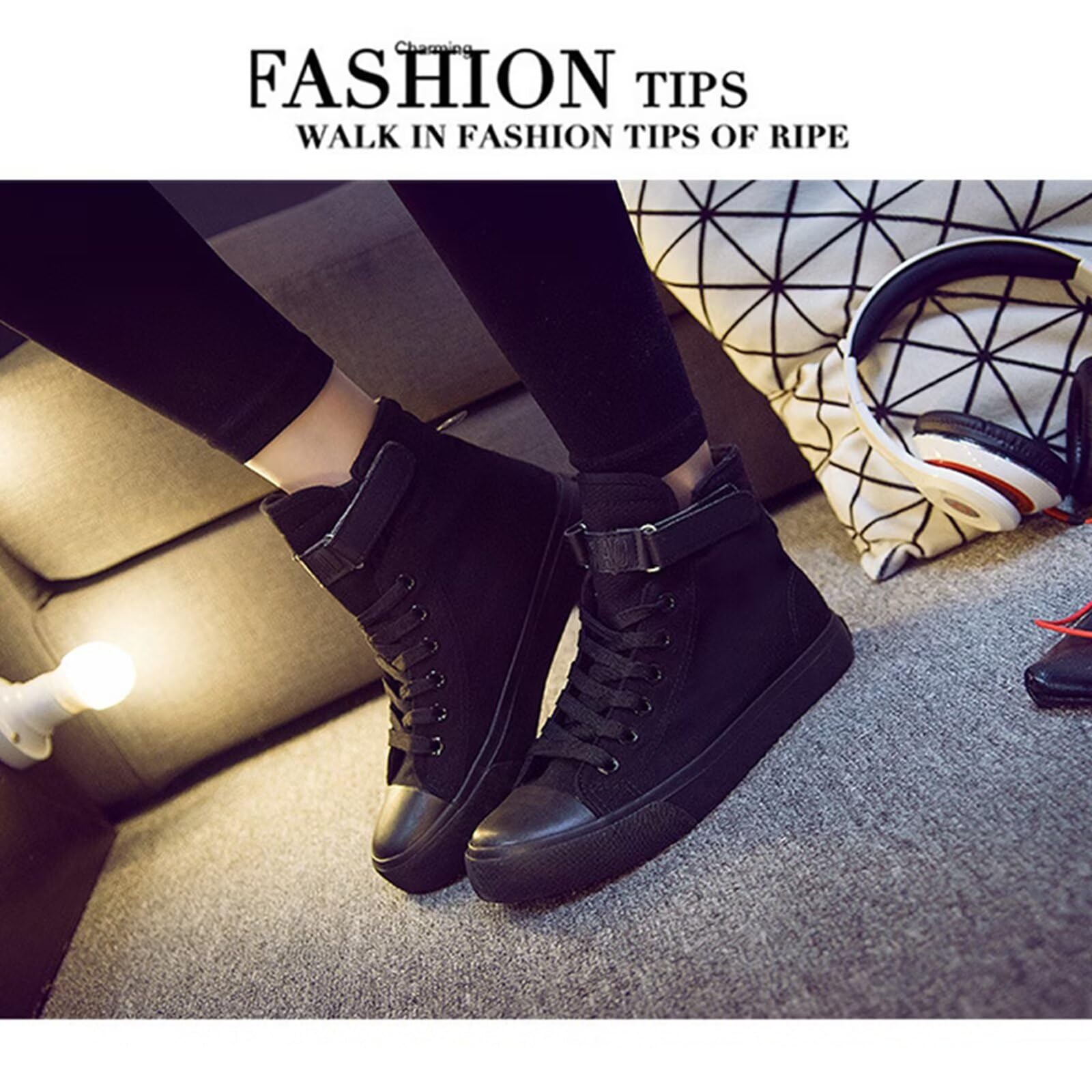MHA Anime Sneakers – Deku & Bakugou Print High-Top Canvas Shoes – Casual Cosplay Shoes For Fans (Unisex)