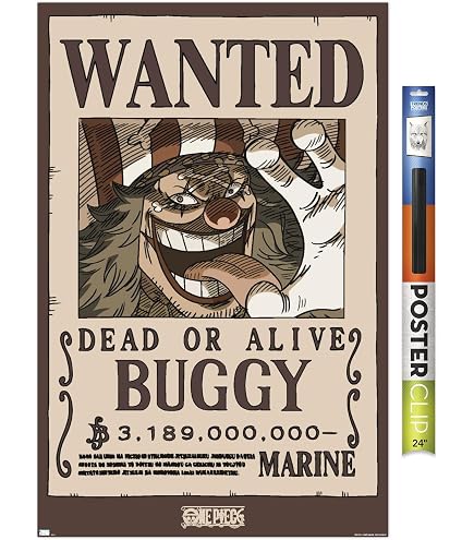 Anime One Piece Wanted Posters - Latest Sk Brook Bounty Poster 380 Million Bailey Canvas Print Straw Hat Pirates Wanted Wall Art Decor Brook poster,12x18inch-unframed Home