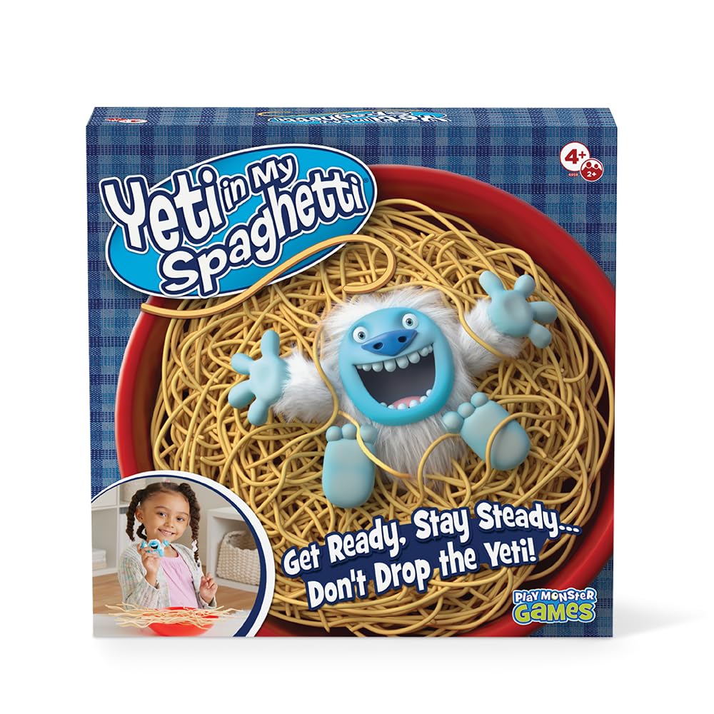 Yeti In My Spaghetti Game - Age 4+ 2+ Players - Playmonster
