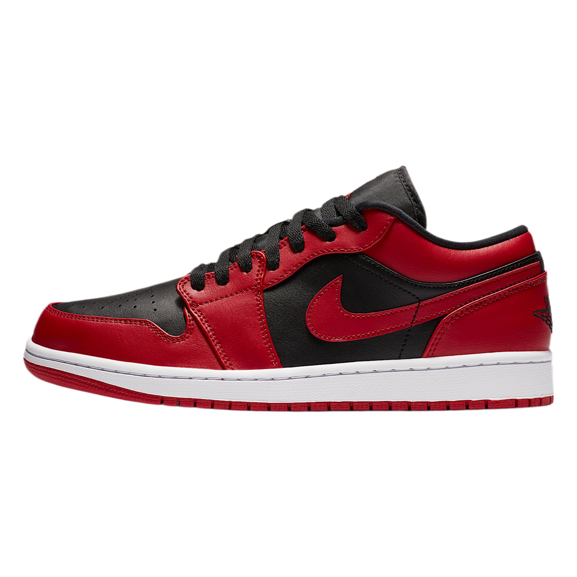 Nike Men's Jordan 1 Low Sneaker, Gym Red, 8.5 Image