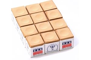 STERLING GAMING Silver Cup Chalk, Tan, 12-Piece Box