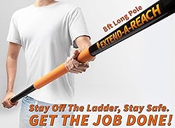 5-8 ft Long Telescopic Extension Pole