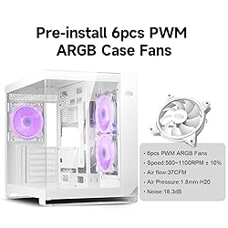 PCCOOLER C3T500 ARGB PC Case Mid Tower Desktop