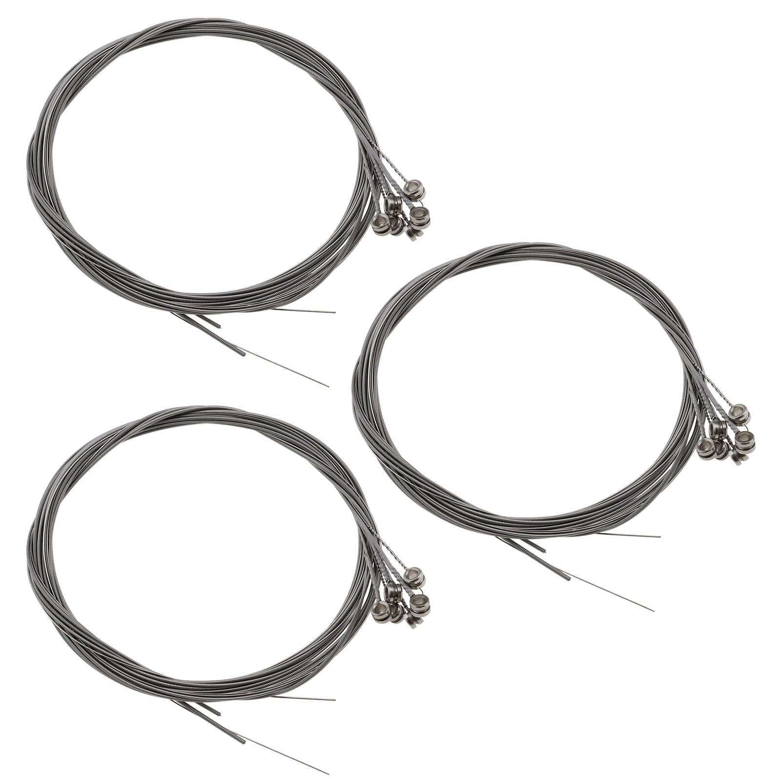 eMagTech 3 Full Sets 10-46 Steel Electric Guitar Strings with Nickel Coating for Performing and Music Recording Electric Guitar Replacement Strings