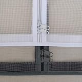 Yuing Cat Window Guard Custom Size Tear-Resistant Insect Screen with Zipper view 6