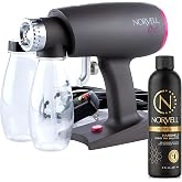 Norvell Oasis Spray Tan Machine and Gun with Cosmo Tanning Solution 8 floz | Professional Sunless Spray Tan Machine for Salon Quality Airbrush Tanning
