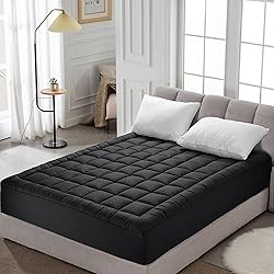 HYLEORY Twin XL Mattress Pad Quilted Fitted
