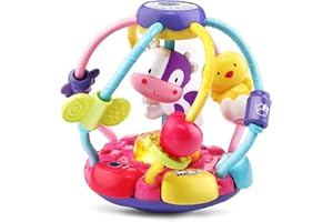 VTech Baby Lil' Critters Shake and Wobble Busy Ball Amazon Exclusive, Purple