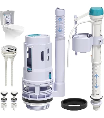 Toilet Fill Valve Replacement Kit For Kohler Tanks – Adjustable, Fits Cimarron, Wellworth, Santa Rosa & More, Easy DIY
