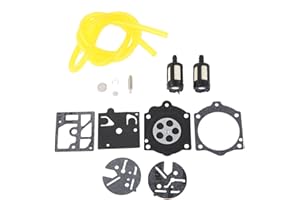 Hicello K10-HDC Carburetor Repair Kit Compatible with Homelite XL 2 & Super 2 Replacement for Walbro HDC Carb, with Diaphragm