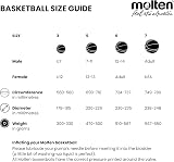 Molten BGR5-VY Premium Rubber Basketball Size 5 Black Yellow Indoor Outdoor view 5