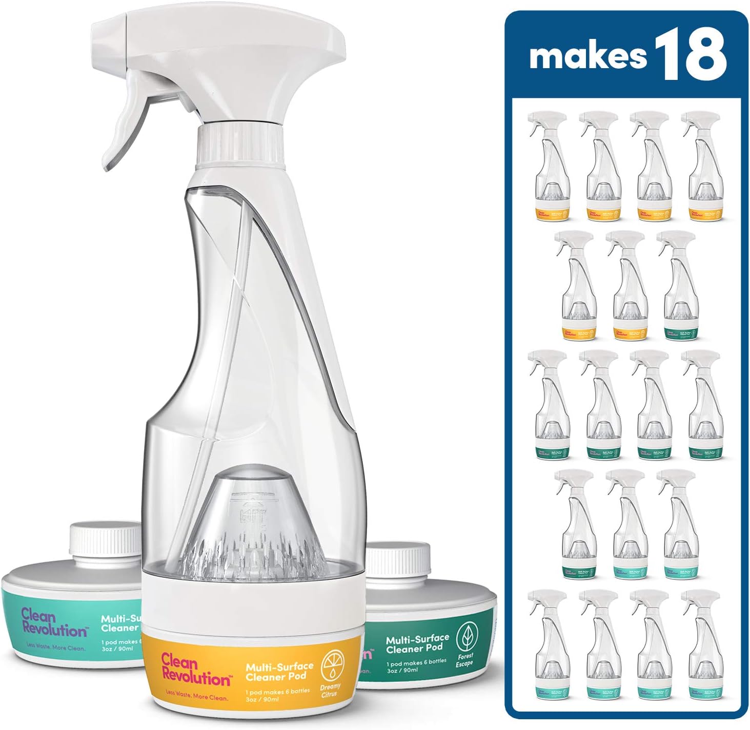 Clean Revolution Deluxe MultiSurface Starter Kit Health