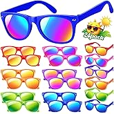 YADIYA Kids Sunglasses Bulk, Party Favors for Kids 4-8,3-5, 24 pack Neon Toddler Sunglasses For Boys Girls, UV 400 Protection kids sunglasses, Great Gift For Birthday, Beach, Pool Party Supplies