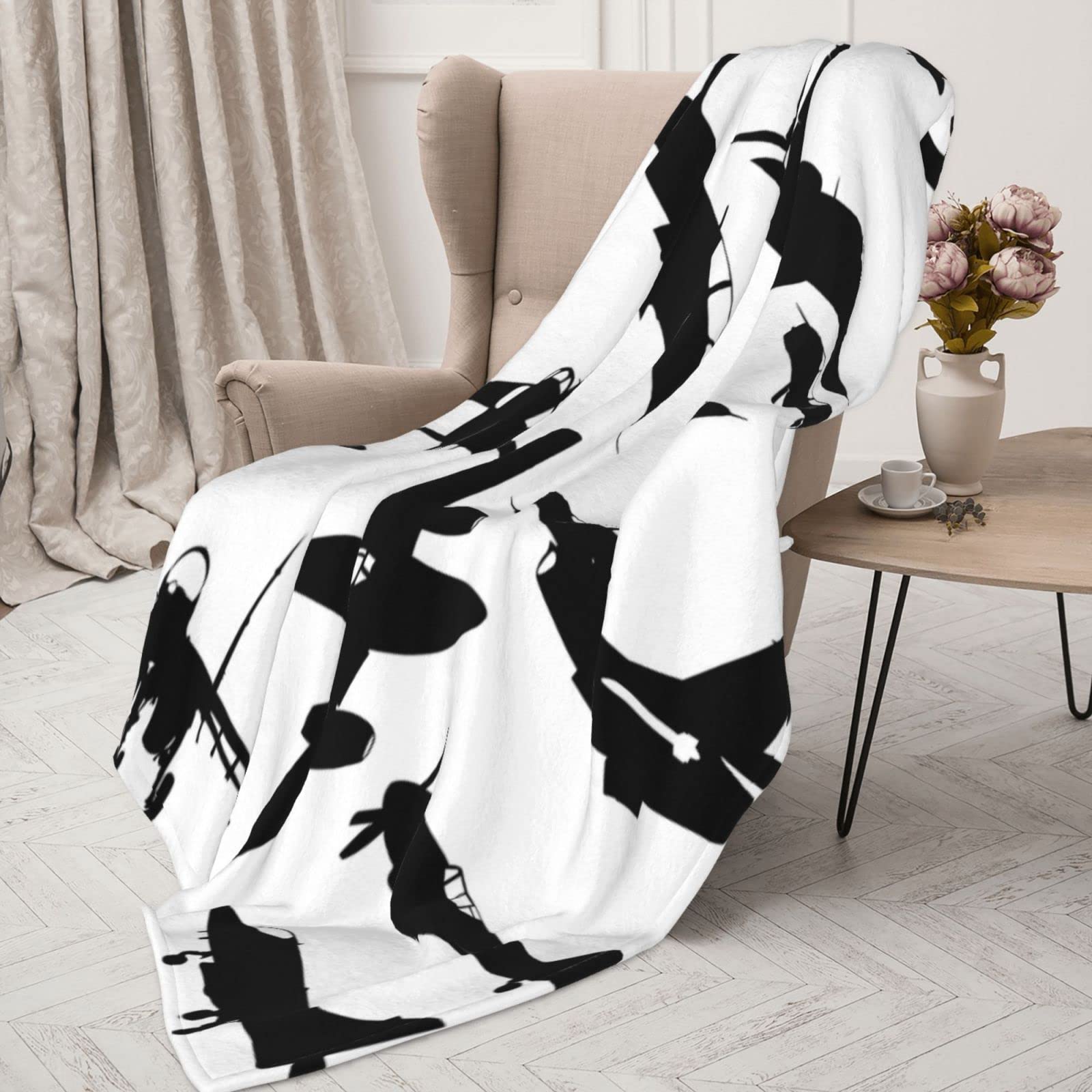 Jet Fighter Airplane Soft Throw Blanket All Season