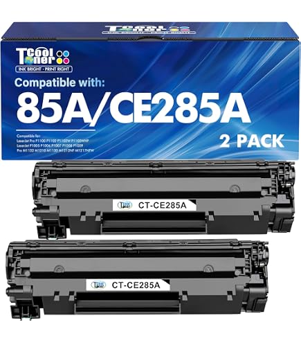 Toner compatibile con HP CE285A 85A, nero, per stampanti laser Laserjet P1102, P1102w, 1102w Pro M1132 M1212nf M1217nfw