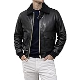 Ashwear G-1 Leather Jacket Men Fur Collar Flight Bomber Jacket Men Real Lambskin Vintage Outerwear Aviator Jacket