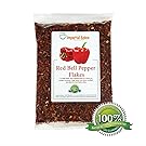 Sweet Red Bell Pepper Flakes. Amazing Quality - 100g