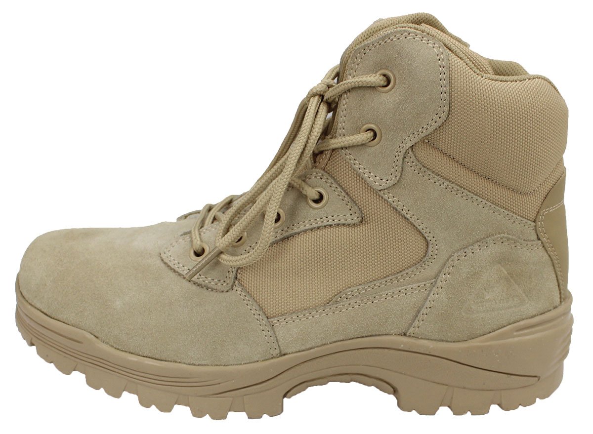 6" Ryno Gear Tactical Combat Boots Wide (Beige)