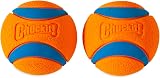 Chuckit Ultra Ball Large 7.3cm Pack of 2 Durable High Bounce Rubber Toy