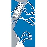 Northwest Detroit Lions NFL 30 x 60 Inch Beach Towel, Puzzle Design
