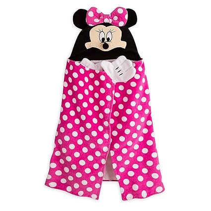 minnie mouse baby towel