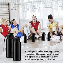 Mifoci 20 Pieces Water Bottle Bulk 17 oz Plastic