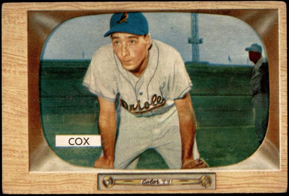 1955 Bowman 56 Billy Cox Baltimore Orioles (Baseball Card