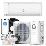 IDEALHOUSE 24,000 BTU Mini Split Air Conditioner and Heat Pump, 21 SEER2 Ultra Quiet 208-230V Ductless AC with WiFi & Alexa Control, Cools/Heats up to 1500 Sq.Ft, Easy Installation Kit
