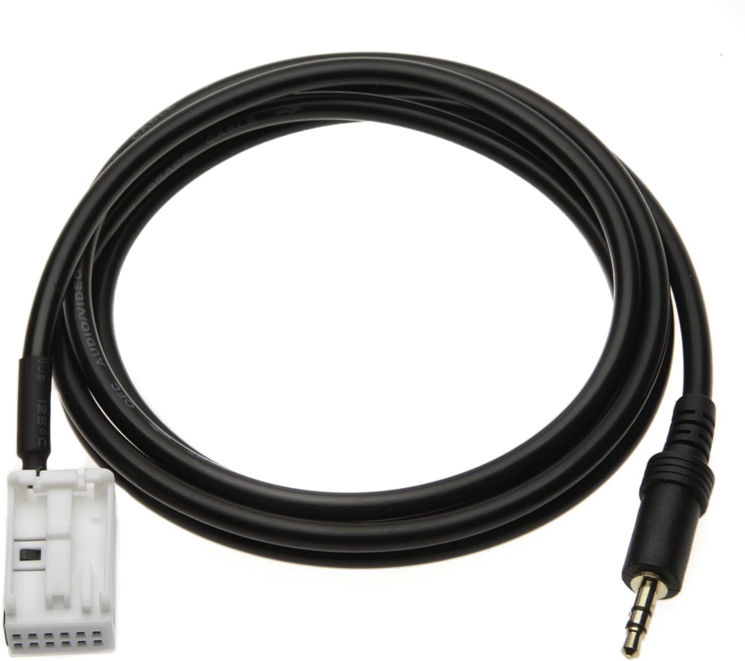 Keple 3.5mm Aux Audio Input Cable Music Interface for Volkswagen Compatible with Samsung Galaxy, HTC ONE, Huawei, Xperia