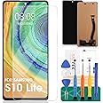 TFT for Samsung S10 Lite Screen Replacement for Samsung S10 Lite G770 LCD Digitizer Repair for Samsung Galaxy S10 Lite Display Touch Screen Assembly Replacement (Without Fingerprint Function)