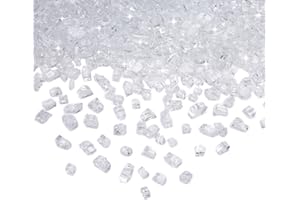 Skyflame High Luster 10-Pound Regular Fire Glass for Fire Pit Fireplace Garden Landscaping Platinum 1/4" Size