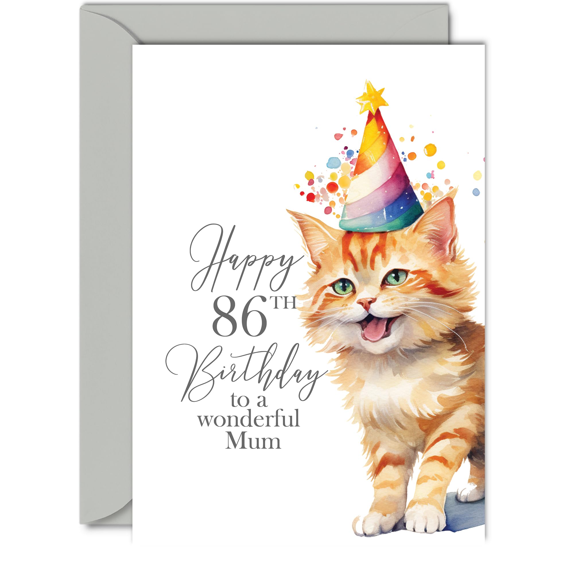 86th Birthday Cards for Mum, P...