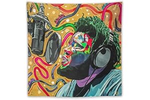 Qaiugi Beautiful Mind Flag Banner Tapestry for Teen Bedroom Wall Hanging College Decor 5x5 Feet Indoor Outdoor Poster