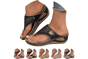 Orthopedic Sandals for Women 2026 Dressy Casual Summer Arch Support Flip Flops Comfortable Beach Vacation Sandals