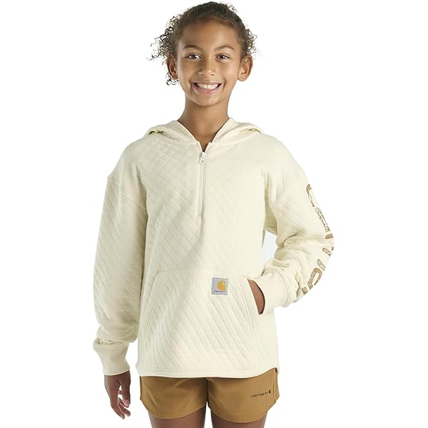 Amazon.com: Carhartt Kid's CA6778 Force® Long-Sleeve Quarter Zip
