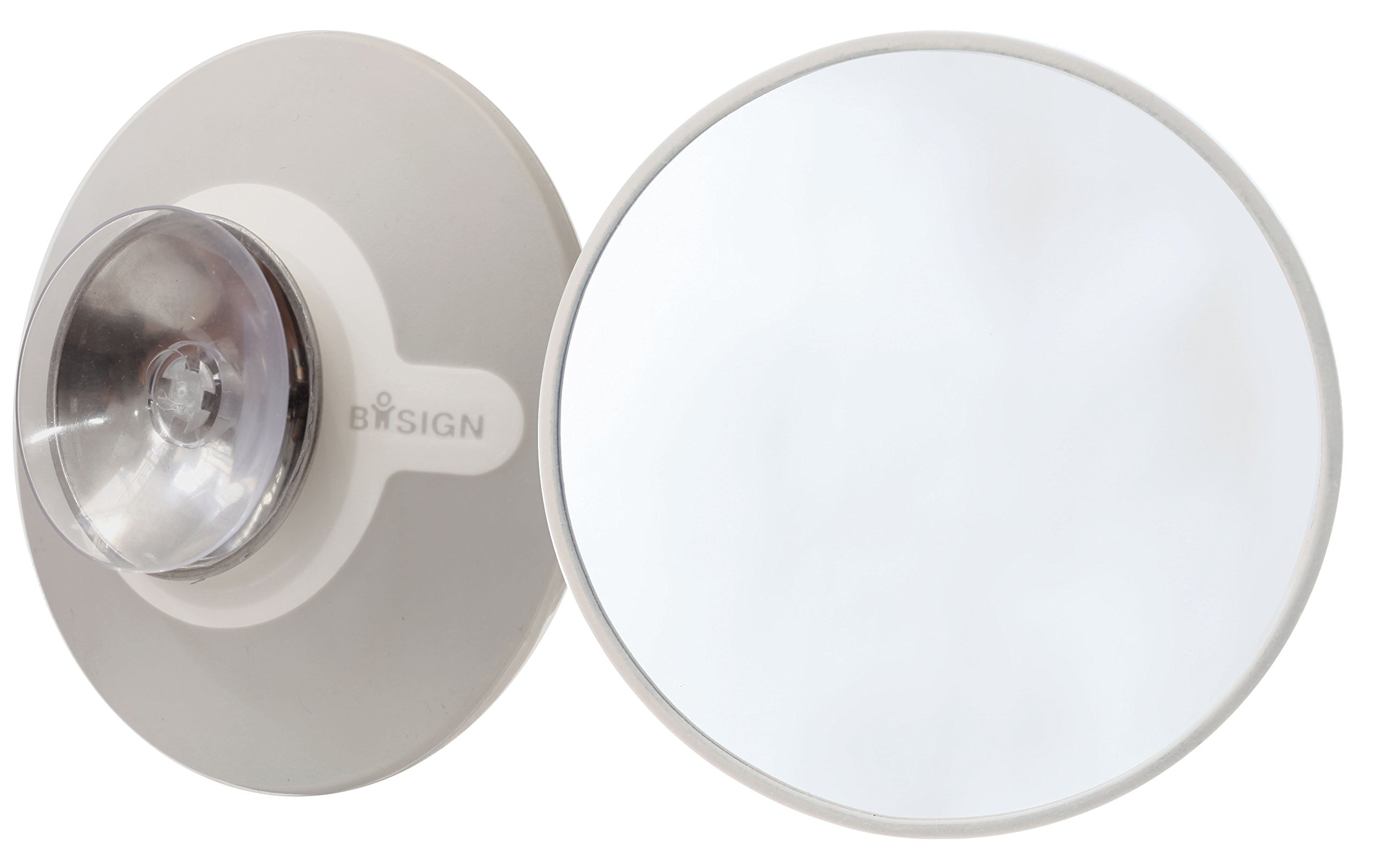 bosign Cosmetic Mirror 5x White/Grey Plastic 11.2 cm