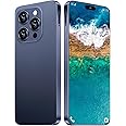 BVNA I16 ProMAX 12GB+512GB 6.99" HD Screen Smartphone Unlocked Cell Phone,Battery 7000mAh Unlocked The Phone, Android 13 Fingerprint Button Unlock/Photos/Face ID/Dual SIM/5G/GPS (Deep Blue, 12+512)