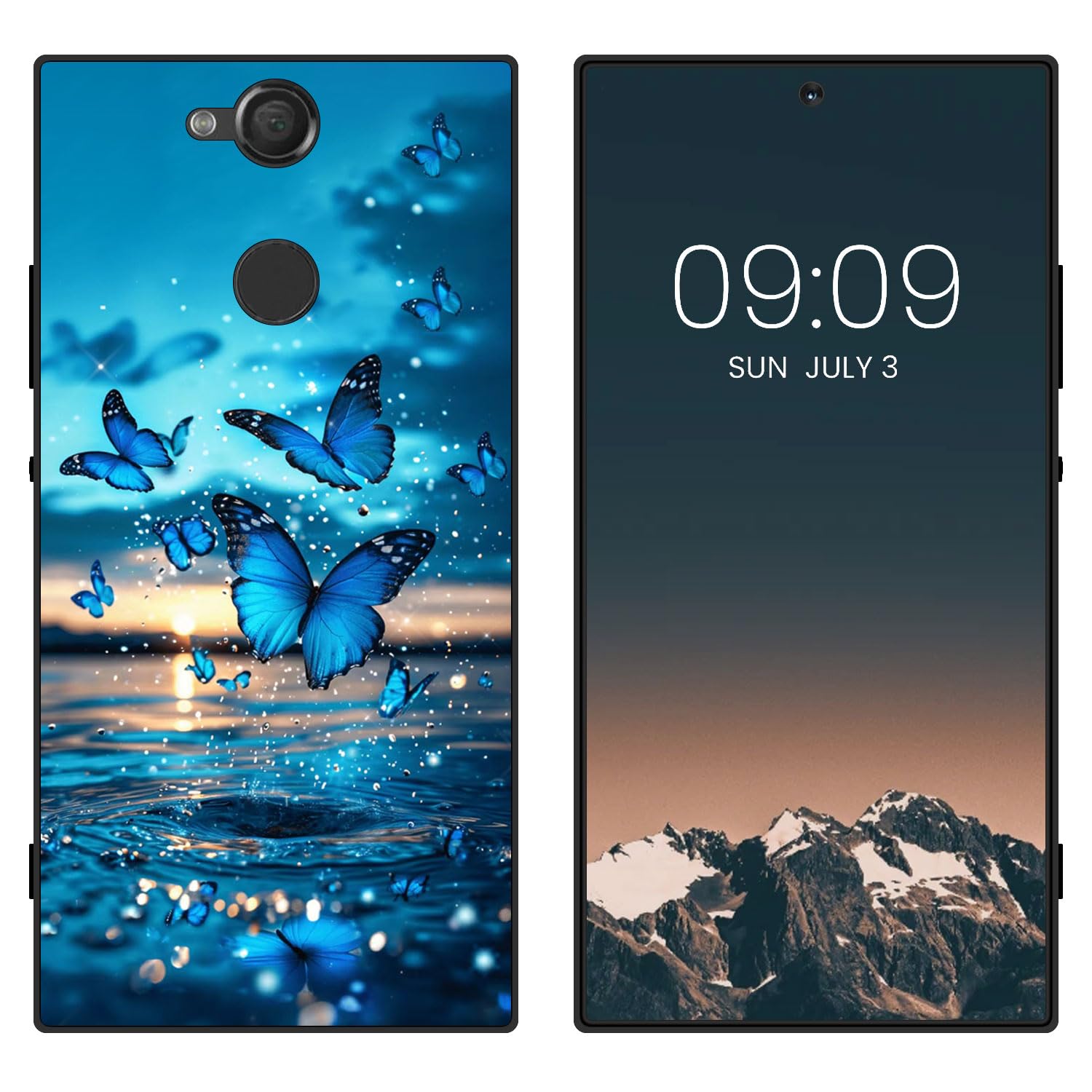 WUACYEAMING for Sony Xperia XA2 Cute Case,Soft