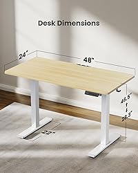 Marsail Standing Desk Adjustable Height Stand up
